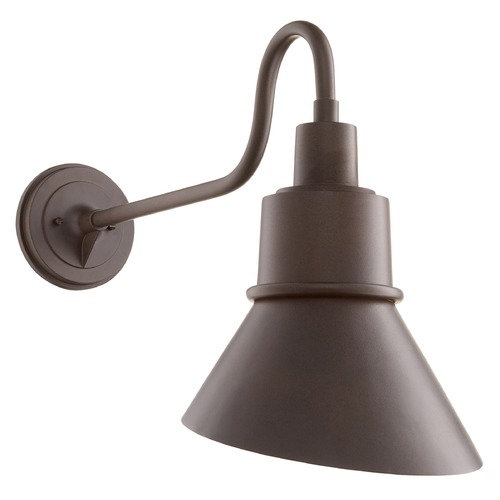 Quorum Lighting Torrey Oiled Bronze Outdoor Wall Light by Quorum Lighting 731-86