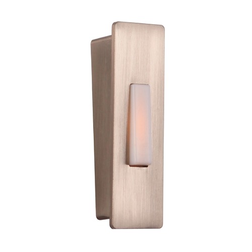 Craftmade Lighting Craftmade Lighting Concealed Mounting Brushed Polished Nickel Doorbell Button PB5006-BNK