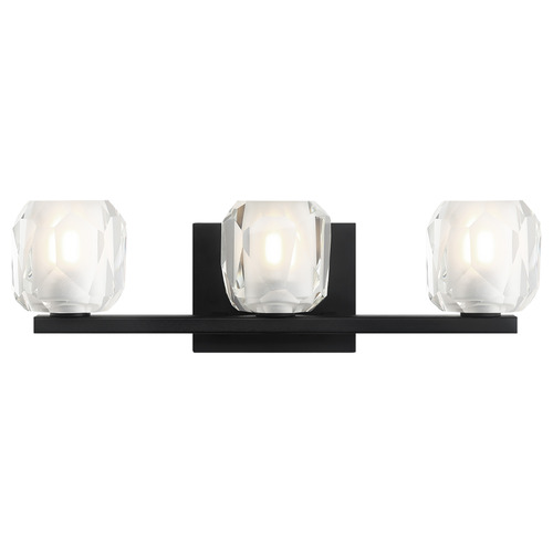Matteo Lighting Matteo Lighting Carleton Matte Black Bathroom Light S04103MB