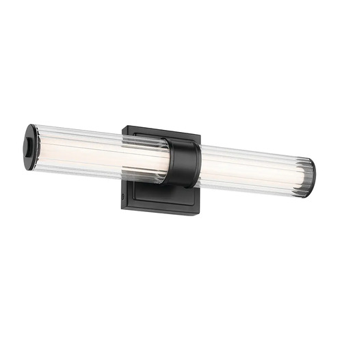 Kichler Lighting Laurene 18.50-Inch LED Bath Light in Black by Kichler Lighting 55195BKLED
