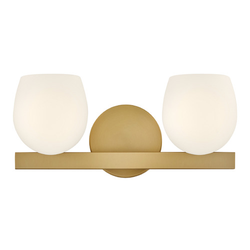 Hinkley Mae Lacquered Brass LED Bathroom Light