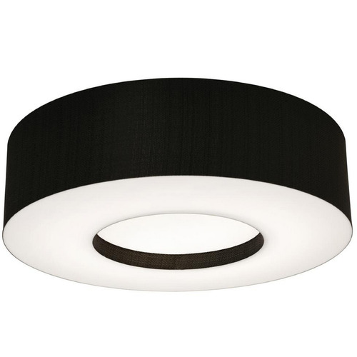 Afx Lighting Montclair Black LED Flushmount Light