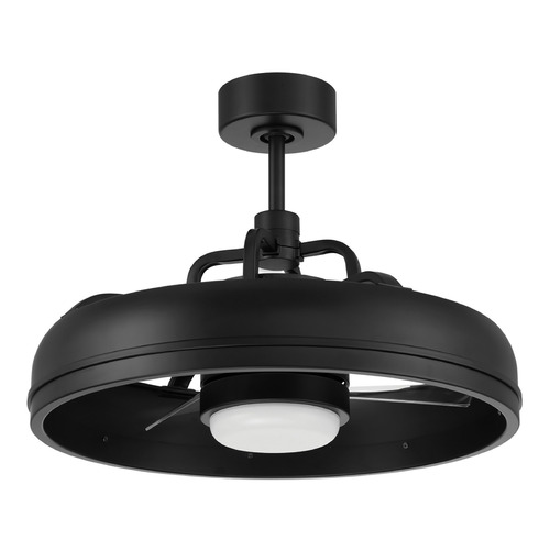 Craftmade Lighting Craftmade Lighting Taylor Flat Black LED Ceiling Fan with Light TYL24FB3-NWF