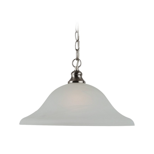 Generation Lighting Windgate Pendant Light in Brushed Nickel by Generation Lighting 65940-962