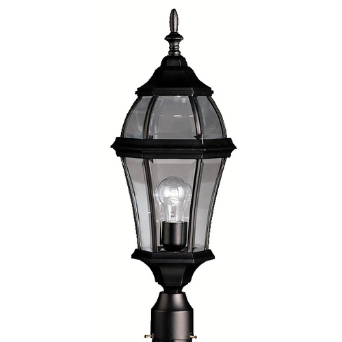 Townhouse 24.25-Inch Post Light in Black by Kichler Lighting