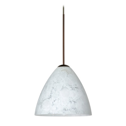 Besa Lighting Mia Bronze LED Mini-Pendant Light