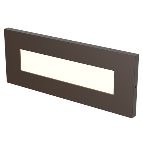 Vitra 8.50-Inch LED Brick Light in Bronze by Generation Lighting