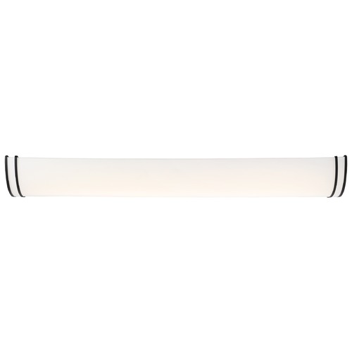 Nuvo Lighting Glamour Black LED Vertical Bathroom Light by Nuvo Lighting 62/1431