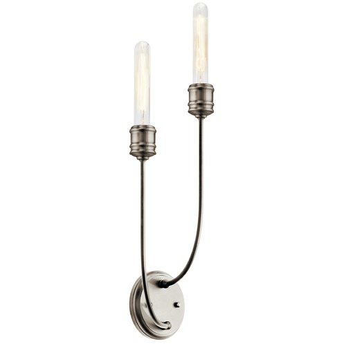 Kichler Lighting Hatton Classic Pewter Wall Sconce by Kichler Lighting 52259CLP