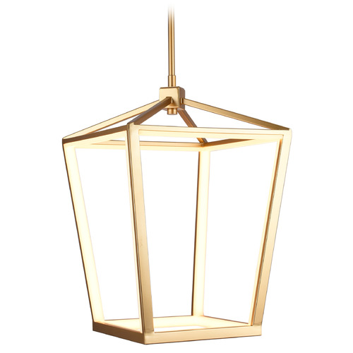 Park Ave. Gold LED Pendant by Avenue Lighting