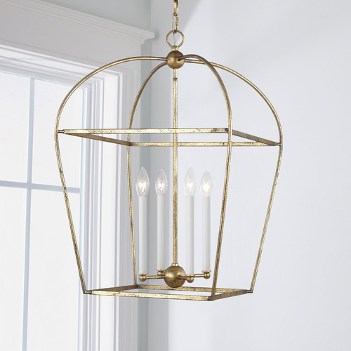 Chapman & Meyers Stonington 28.25-Inch Antique Gild by Visual Comfort Studio