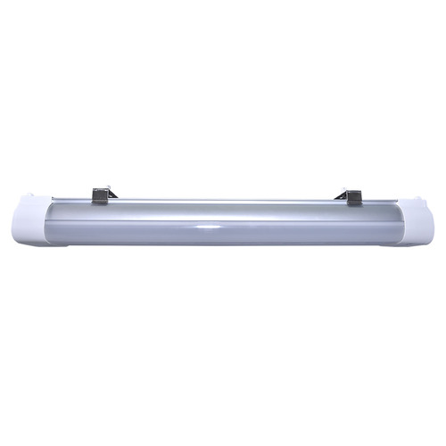 White & Gray LED Flush Mount by Nuvo Lighting