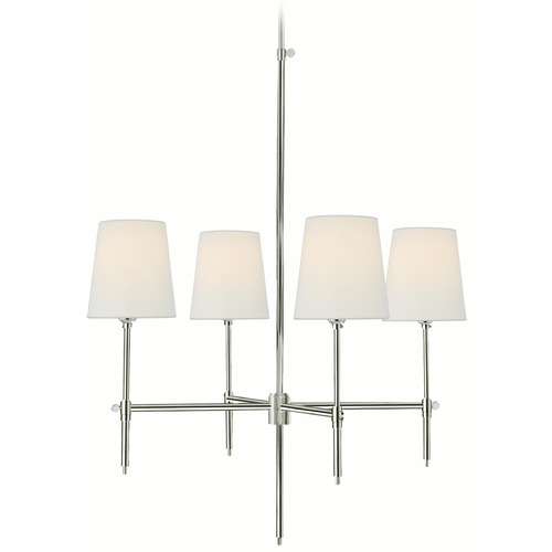 Bryant Polished Nickel Small Chandelier