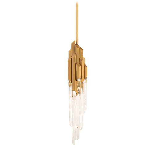 Schonbek Beyond Organza Aged Brass LED Pendant Light