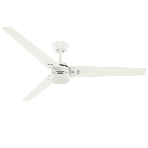 Hunter Fan Company Cassius Fresh White Ceiling Fan Without Light