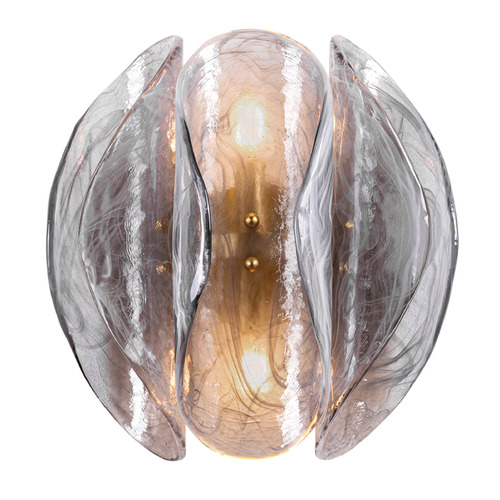 Corbett Lighting Corbett Lighting Anatase Vintage Gold Leaf LED Sconce 518-02-VGL