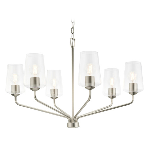Progress Lighting Celino Brushed Nickel Chandelier