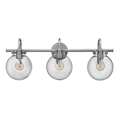 Congress 29.50-Inch Chrome Bath Light by Hinkley Lighting