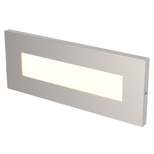 Vitra 8.50-Inch LED Brick Light in Satin Nickel by Generation Lighting