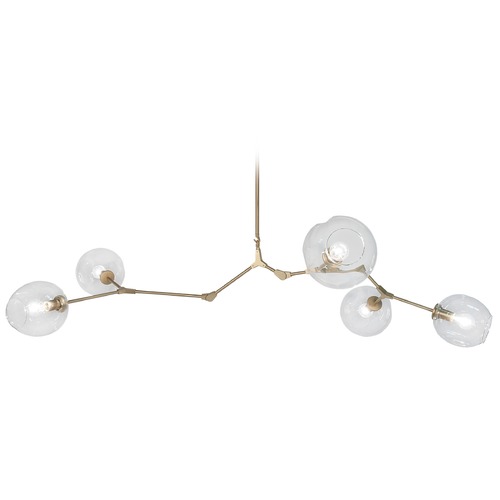 Avenue Lighting Fairfax Brushed Brass Chandelier by Avenue Lighting HF8085-BB