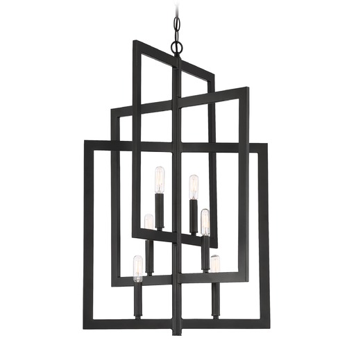 Portrait 28-Inch High Pendant in Espresso by Craftmade Lighting