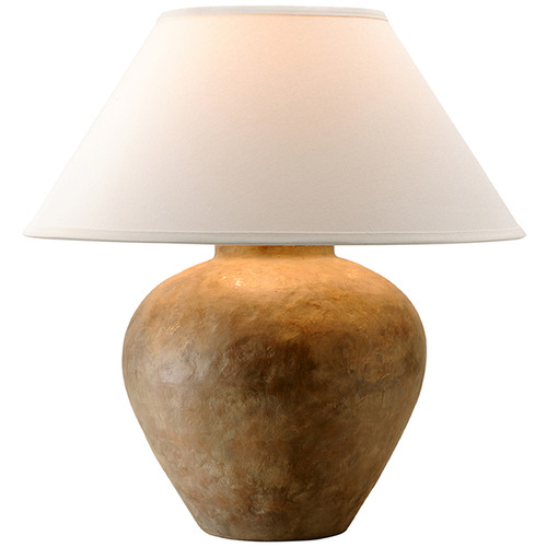 Troy Lighting Calabria Sienna Table Lamp with Empire Shade