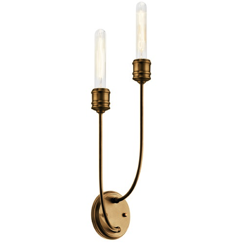 Kichler Lighting Hatton Satin Bronze Wall Sconce by Kichler Lighting 52259SB