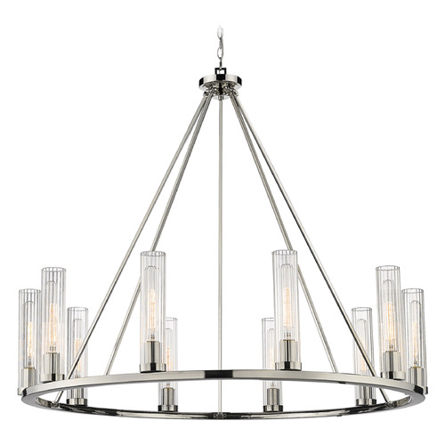 Z-Lite Beau Polished Nickel Chandelier by Z-Lite 3031-10PN