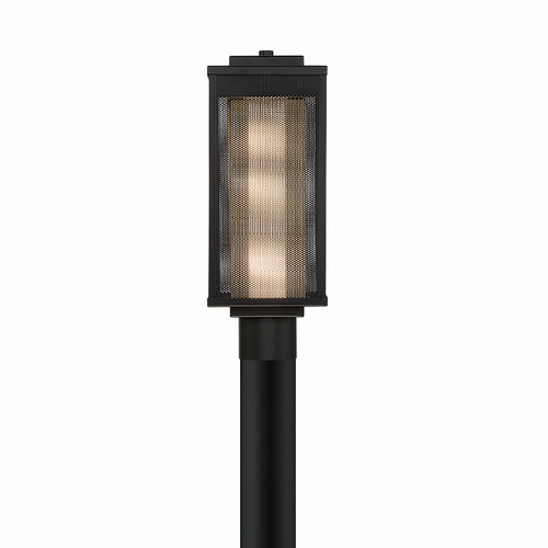 Eurofase Lighting Brama Black & Gold LED Post Light by Eurofase Lighting 42719-014