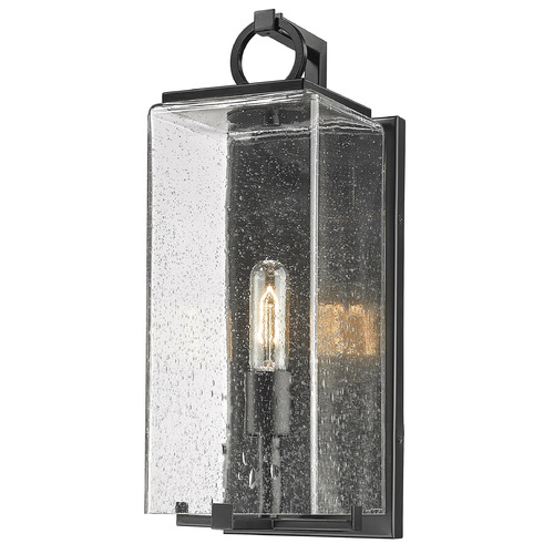 Sana Black Outdoor Wall Light by Z-Lite