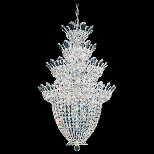 Schonbek Lighting Trilliane Polished Stainless Steel Pendant by Schonbek Lighting 5848H