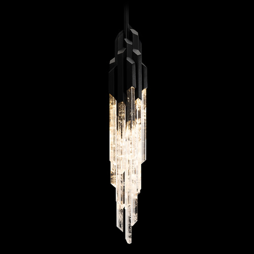 Schonbek Beyond Organza Black LED Pendant Light