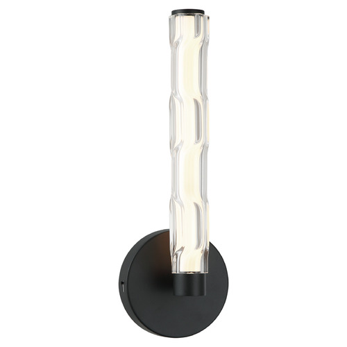 Matteo Lighting Ripley Matte Black LED Sconce