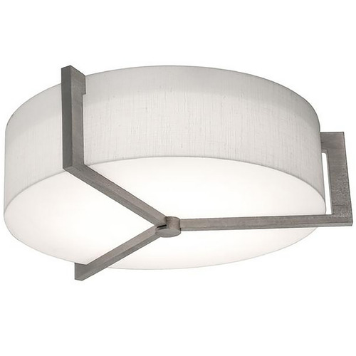 Afx Lighting Apex Weathered Grey Flushmount Light