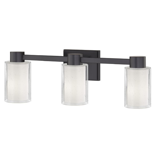 Design Classics Lighting Design Classics Vashon Matte Black Bathroom Light 2103-07 GL1061 GL1041C