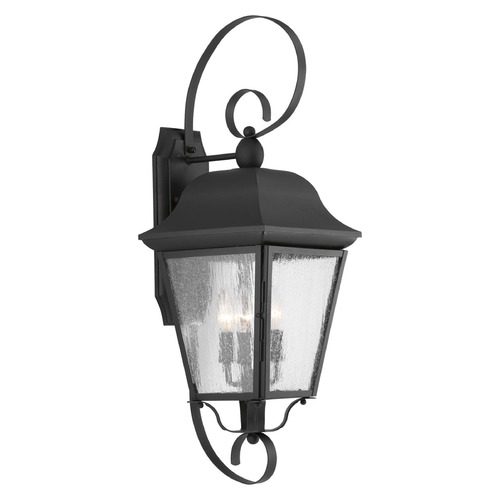 Kiawah Outdoor Wall Light in Black by Progress Lighting