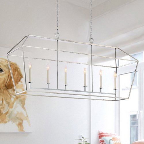 Aviary Polished Nickel Linear Light by Quoizel Lighting