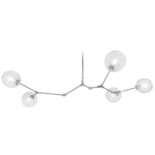 Avenue Lighting Fairfax Matte Chrome Chandelier by Avenue Lighting HF8085-CH