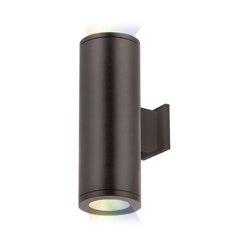 WAC Lighting Tube Architectural 5-Inch LED Color Changing Up and Down Wall Light DS-WD05-FA-CC-BZ