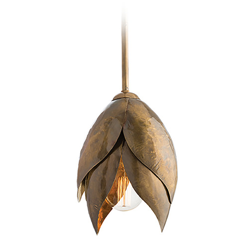 Edith Pendant in Vintage Brass by Arteriors Home