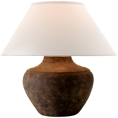 Troy Lighting Troy Lighting Calabria Rustco Table Lamp with Empire Shade PTL1010