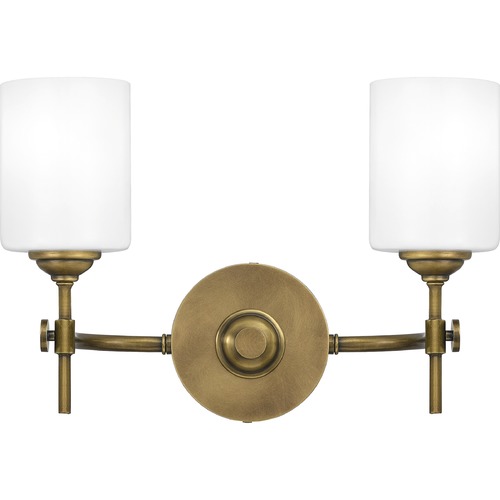 Quoizel Lighting Aria Weathered Brass Bathroom Light by Quoizel Lighting ARI8615WS