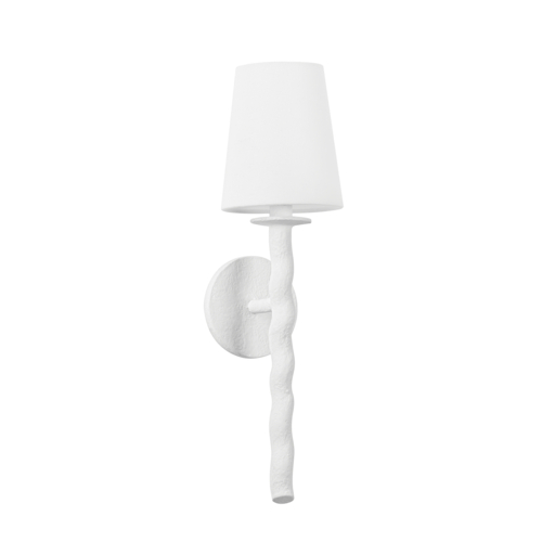 Alvaro 19.25-Inch Wall Sconce in Gesso White by Troy Lighting