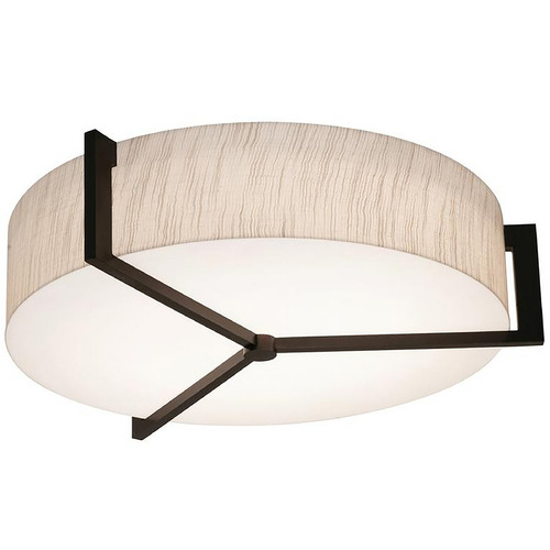 Afx Lighting Apex Espresso Flushmount Light