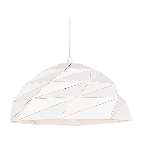 Riku White Pendant by Matteo Lighting