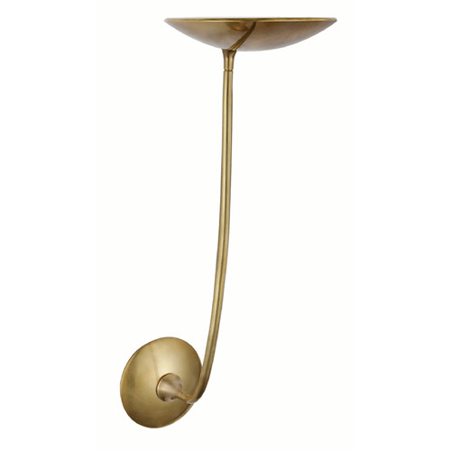 Visual Comfort Signature Collection Thomas OBrien Keira Sconce in Brass by Visual Comfort Signature TOB2783HAB