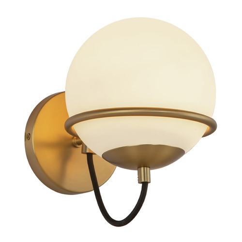 Alora Lighting Alan Pepin Alba Aged Gold Sconce