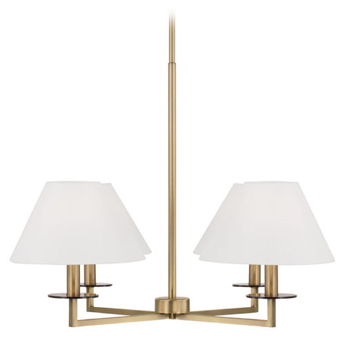Capital Lighting Gilda Aged Brass Chandelier