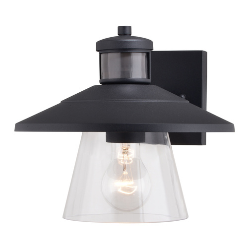 Vaxcel Lighting Westport Textured Black Outdoor Wall Light by Vaxcel Lighting T0753