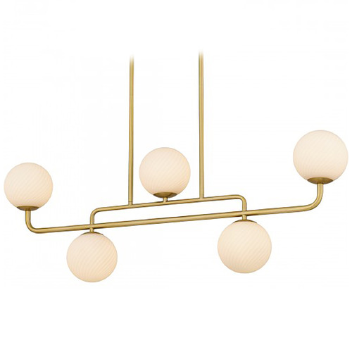 Quoizel Lighting Regis Brushed Gold Island Light
